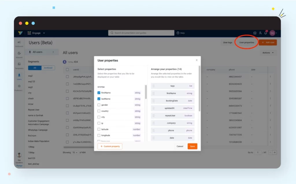 Capturing the demographic details of the user