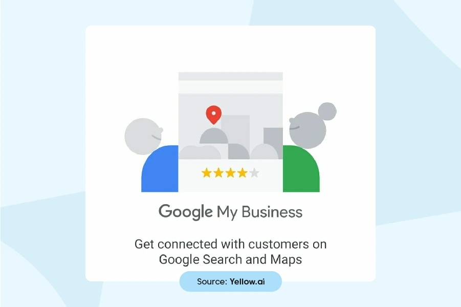 google my business yellowai